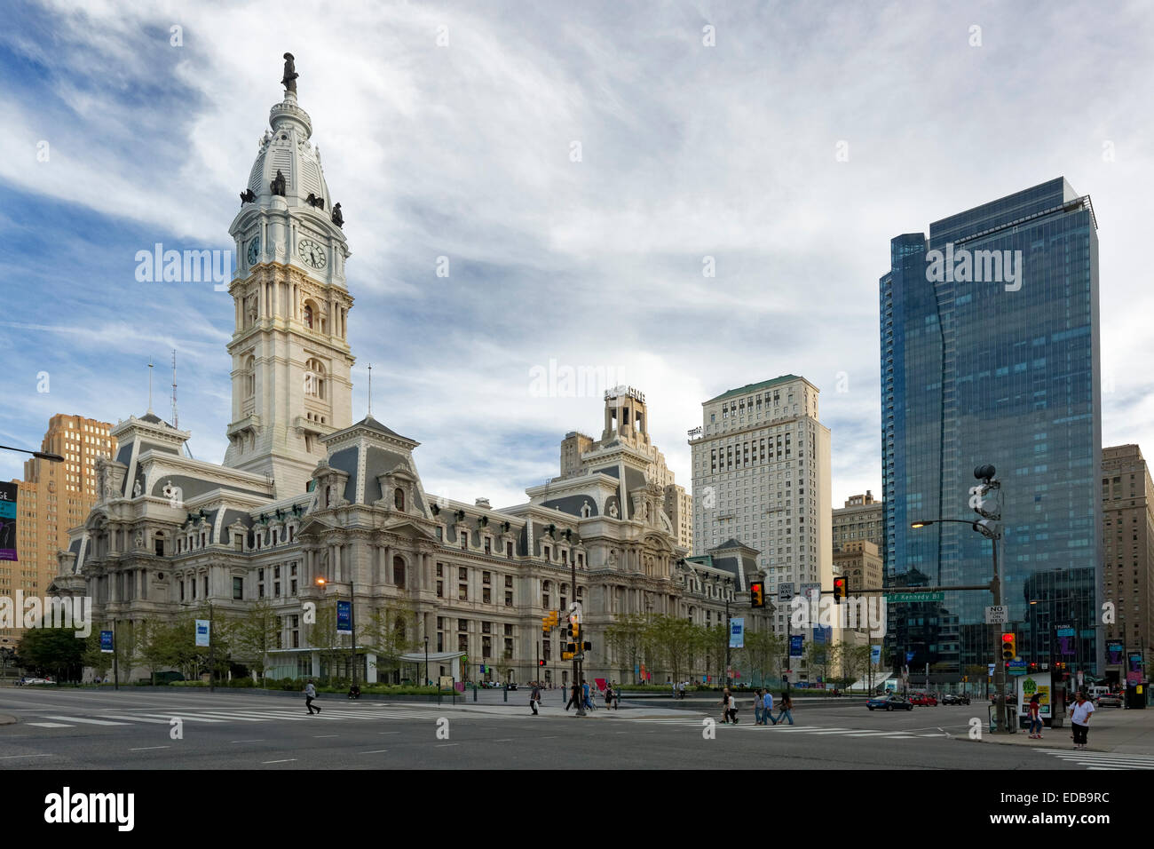 City Hall, Philadelphia, Pennsylvania Foto de stock