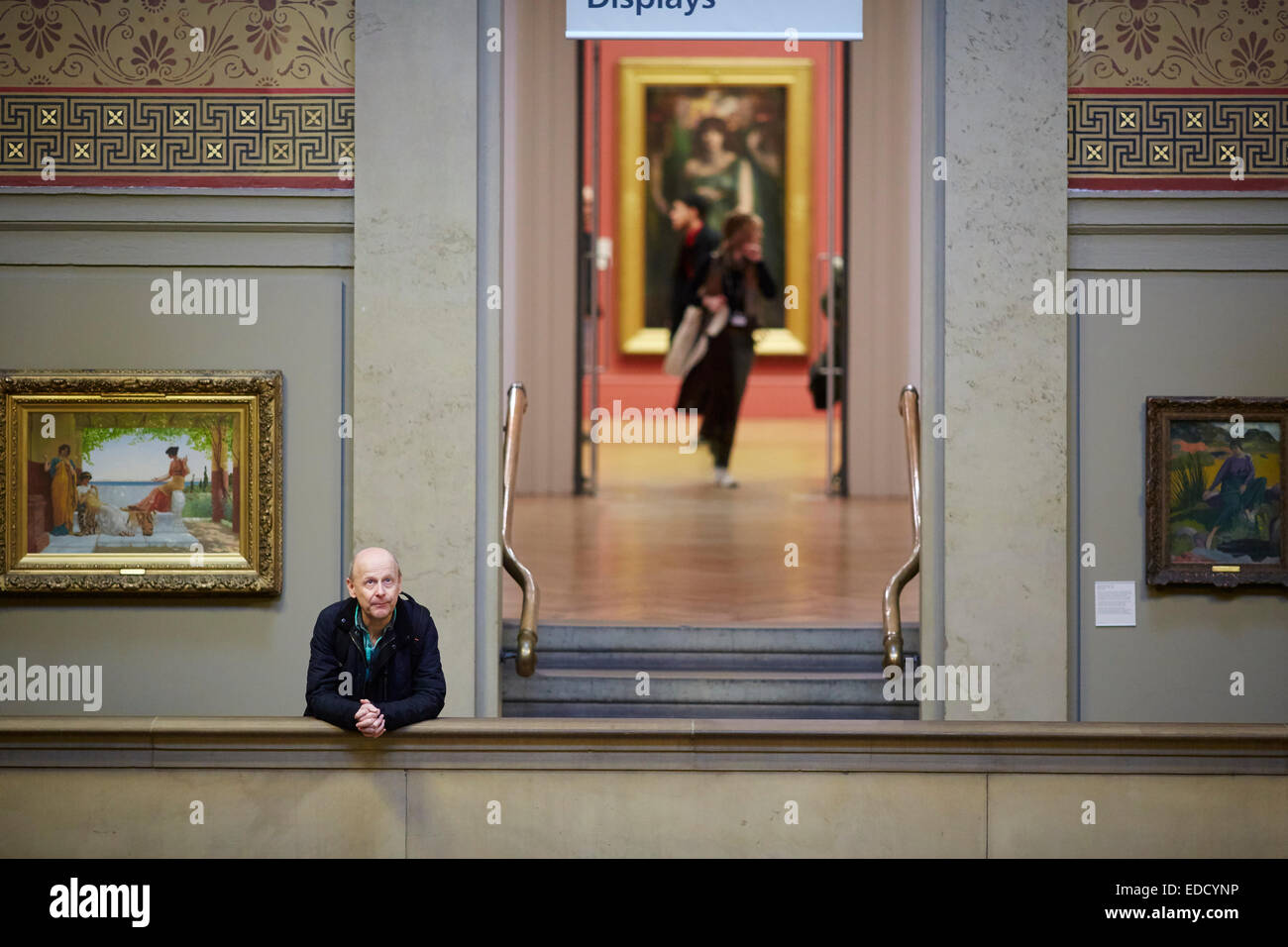 El centro de la ciudad de Manchester, Manchester Art Gallery, ver el