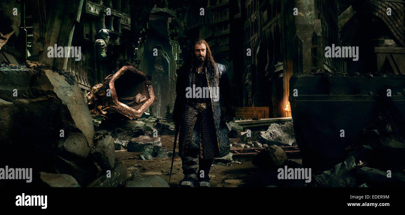 El Hobbit: La batalla de los cinco ejércitos (2014) Richard Armitage Peter Jackson (DIR) Colección MOVIESTORE LTD Foto de stock