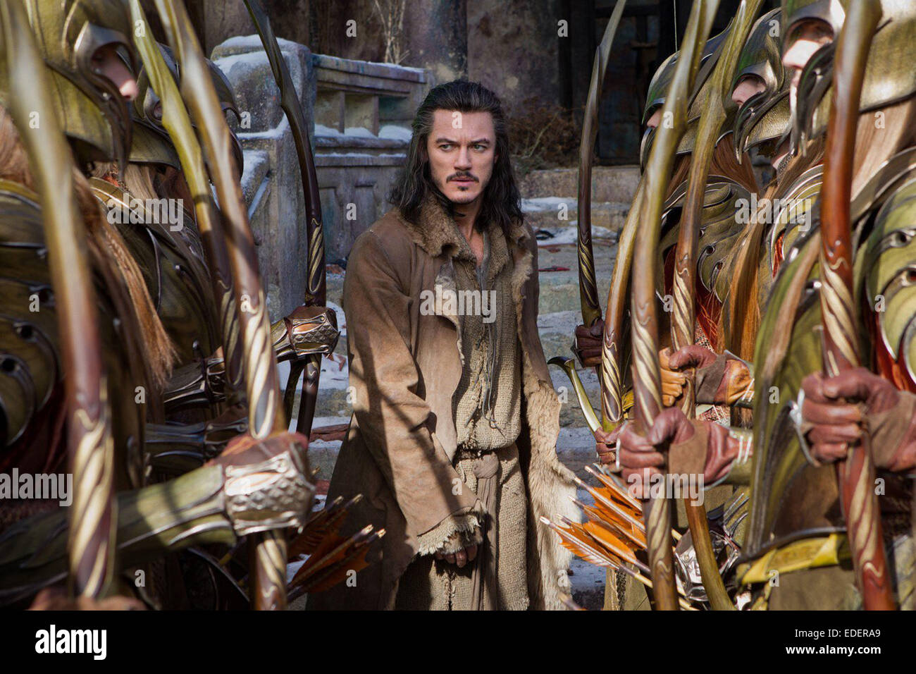 El Hobbit: La batalla de los cinco ejércitos (2014) LUKE EVANS, Peter Jackson (DIR) Colección MOVIESTORE LTD Foto de stock