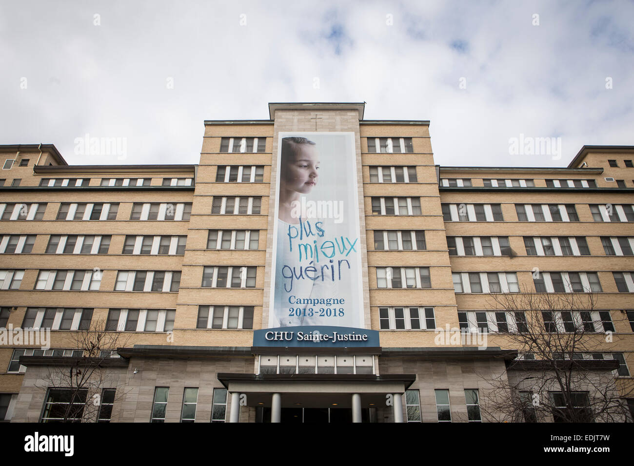 Centre Hospitalier Universitaire SainteJustine es retratada en