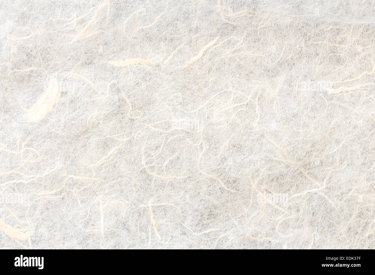 La textura del papel de morera en color blanco Foto de stock