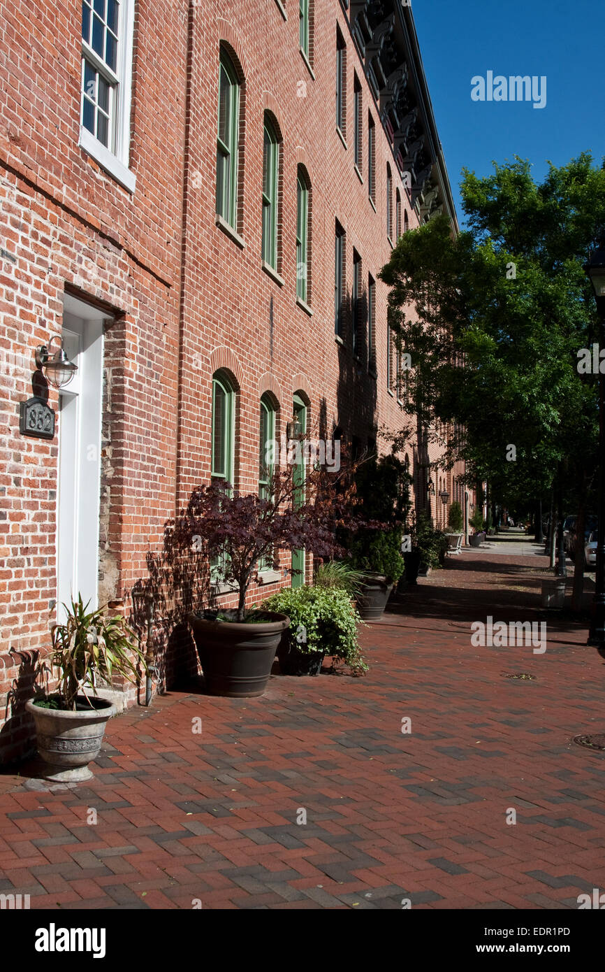 Baltimore maryland fells point houses fotografías e imágenes de alta