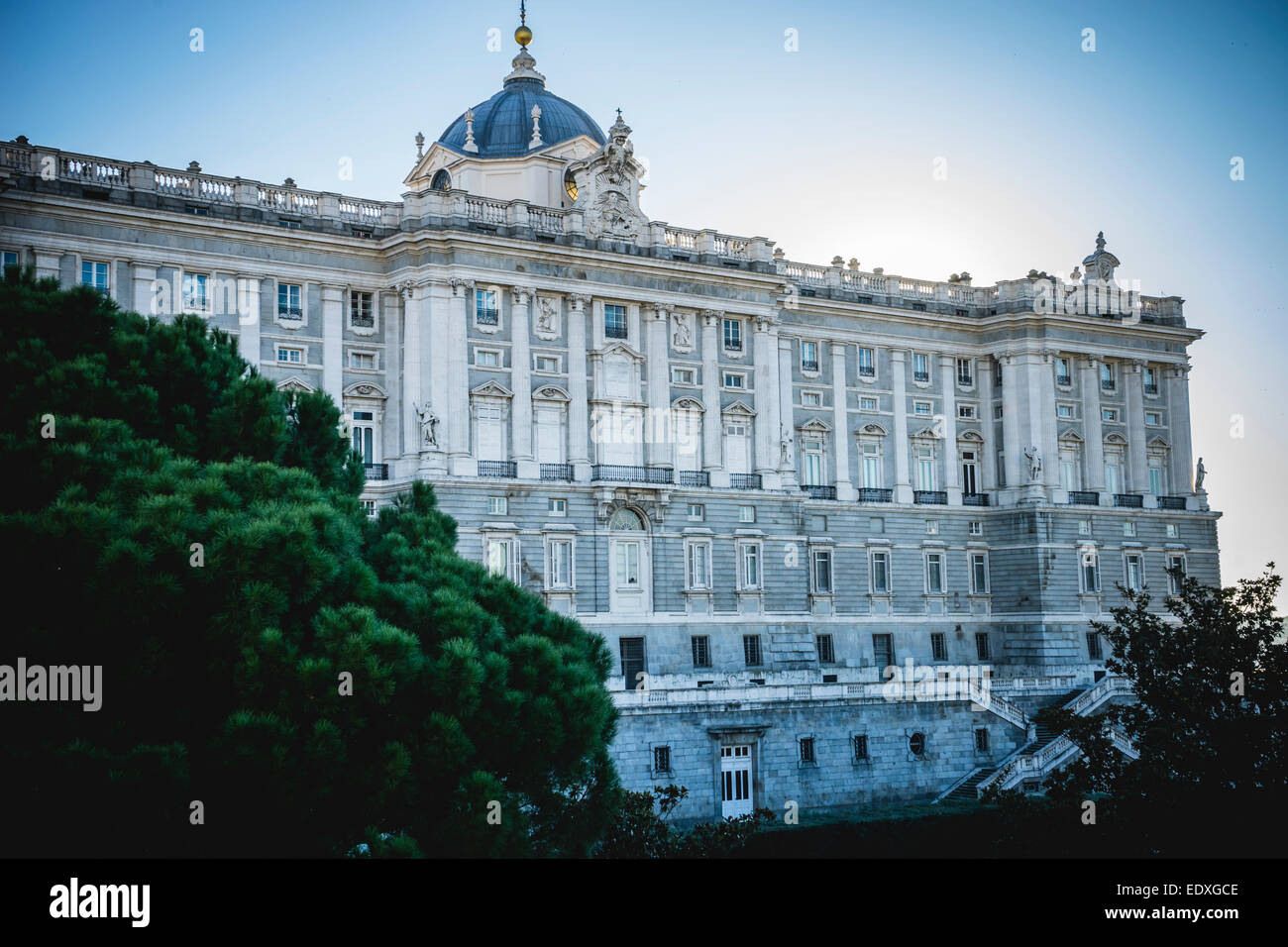 Ciudad turística, el Palacio Real de Madrid, situado en la zona de los