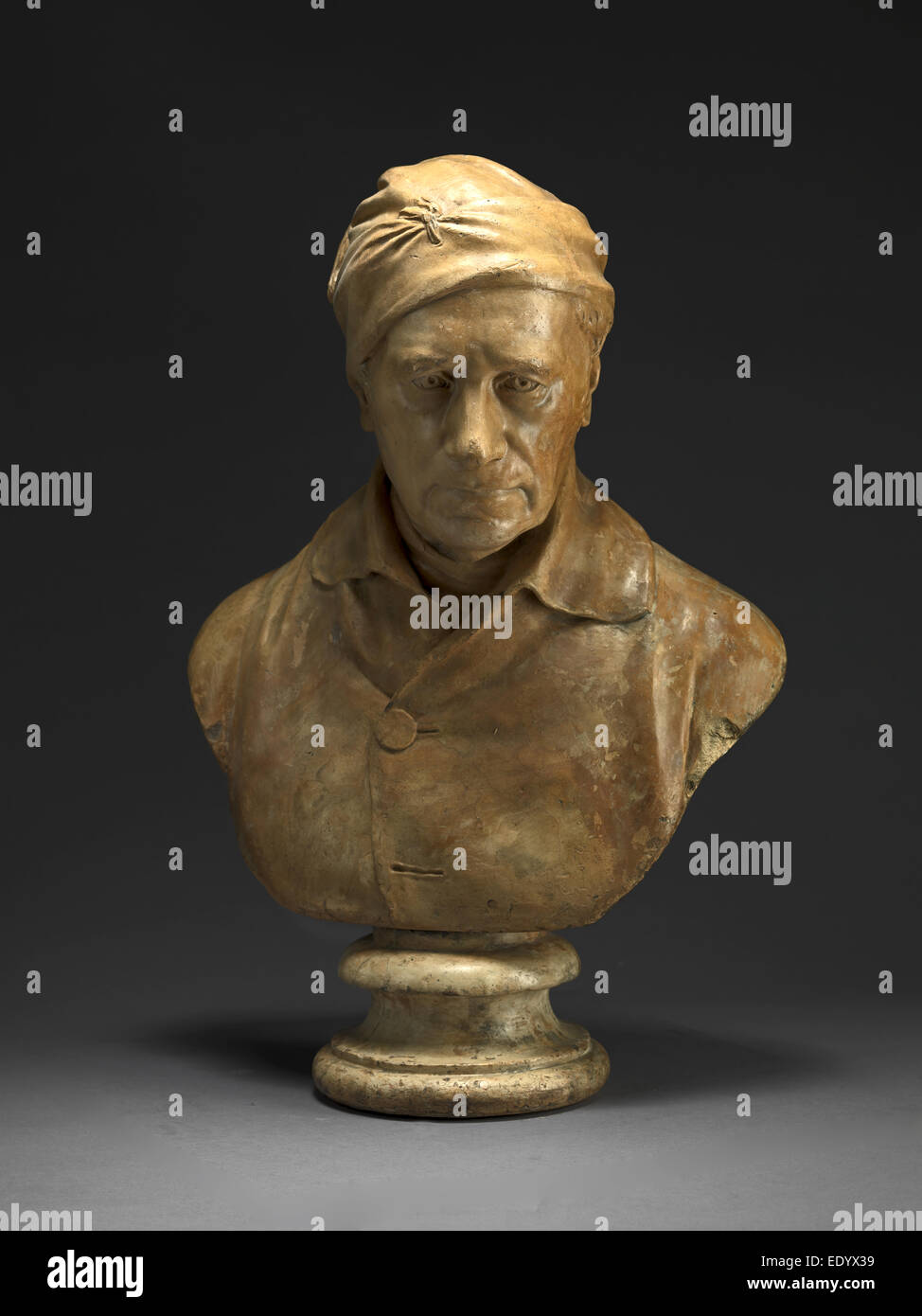 La escultura, el Reverendo John Horne-Tooke Incisa en la parte posterior del cuello: 'Modelled por | S. [CD]. [Ulaslio]. S[ecam]' Foto de stock