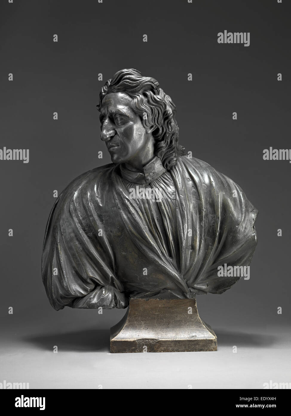 La escultura, John Locke, atribuye a John Nost el anciano, antes de 1660-1711/1712, flamenco Foto de stock