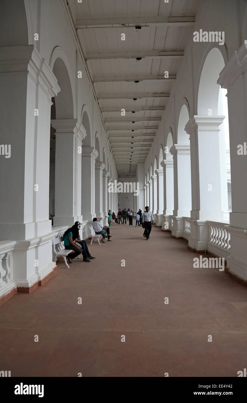 El Museo indio de Calcuta, India. Foto de stock