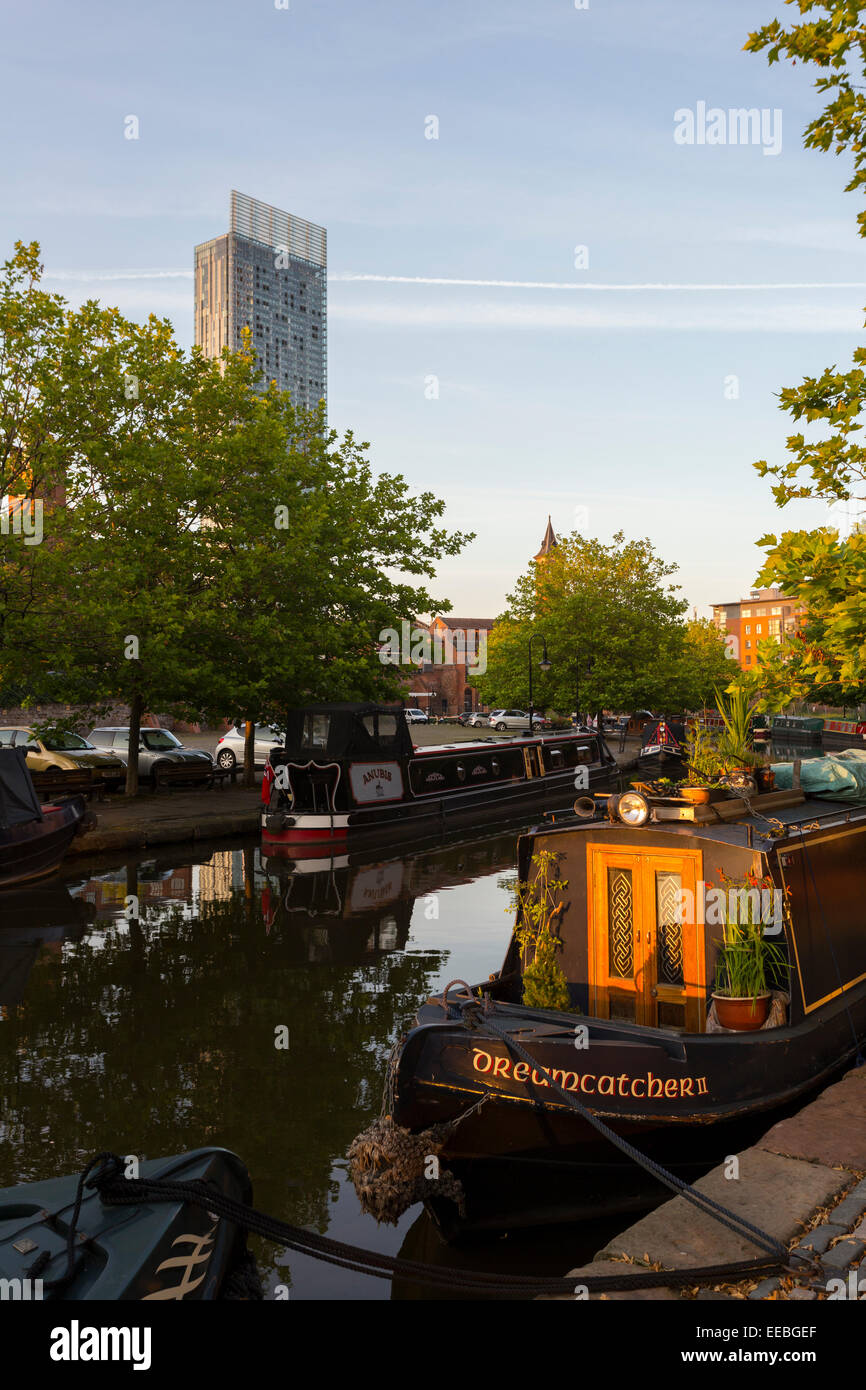 Inglaterra, Manchester, Bridgewater Canal Foto de stock