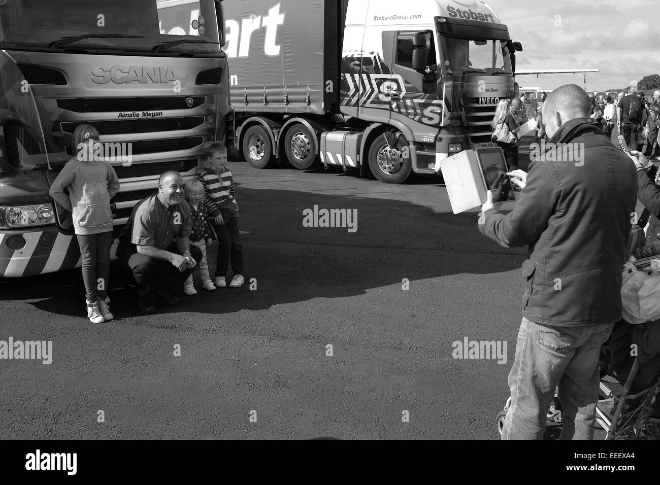 Fotografiado con controlador de celebridades, Stobfest 2014 Foto de stock