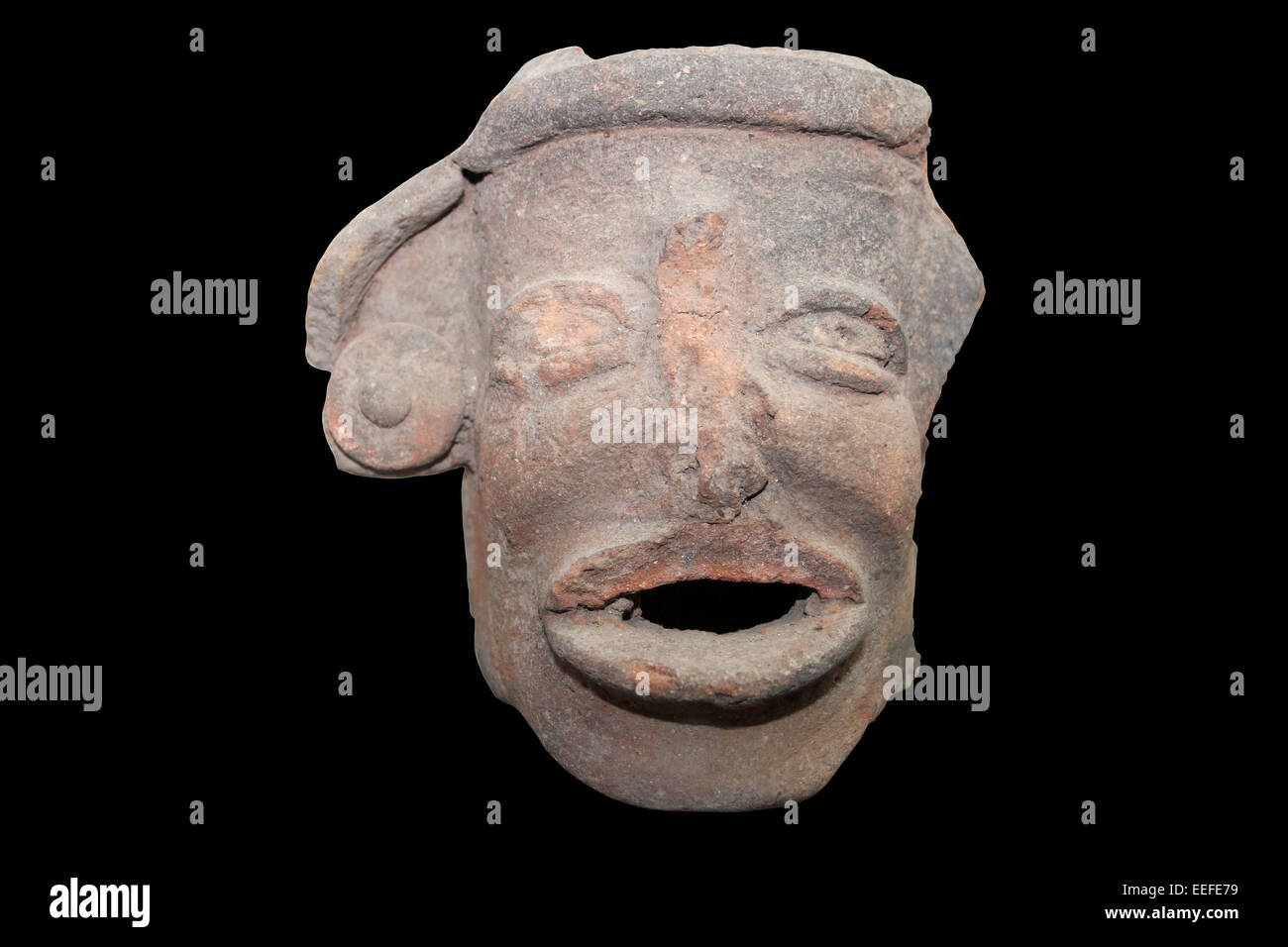 Efigie maya incensario Foto de stock