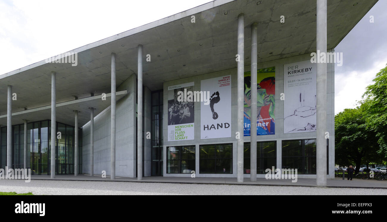 Pinakothek der Moderne, München, Oberbayern, Bayern, Deutschland, Europa, un museo de arte moderno, Munich, la Alta Baviera, Baviera, G Foto de stock