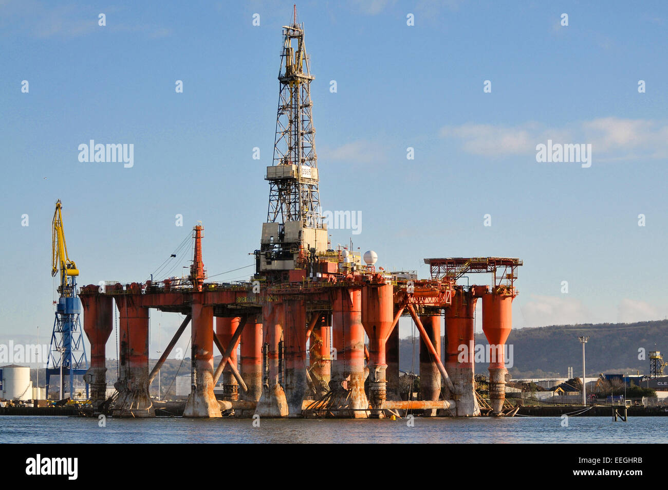 Oil rig in belfast fotografías e imágenes de alta resolución - Alamy