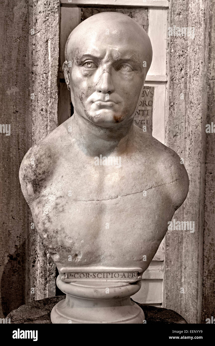 Publio Cornelio Escipión Africanus (236183 BC), general en la Segunda
