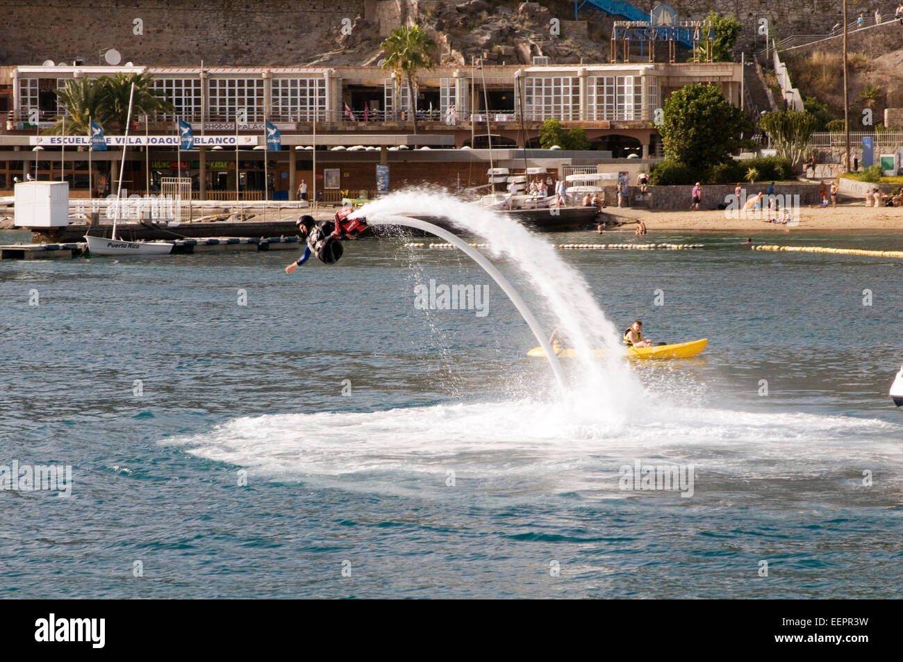 Agua jet pack packs jetpack jetpacks tercera ley de Newton de la física