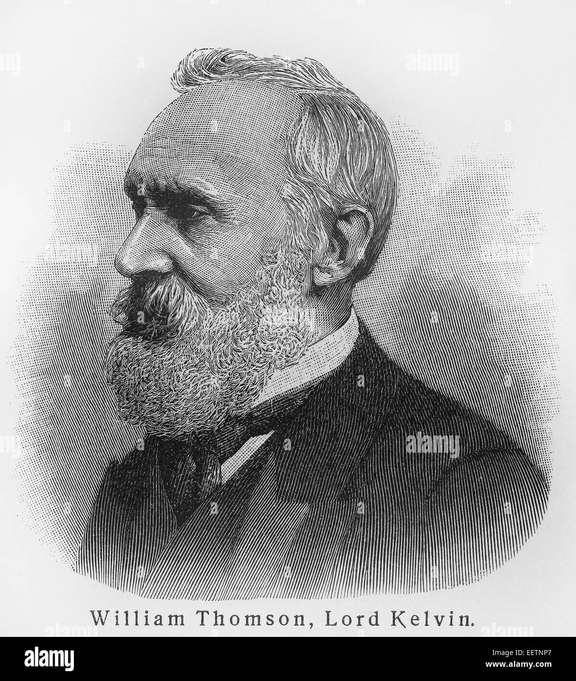 William Thomson, primer barón Kelvin Foto de stock