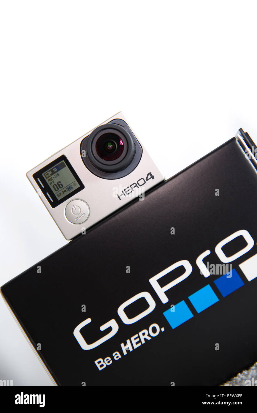 GoPro HERO4 cámara 4K negra/edición Music.