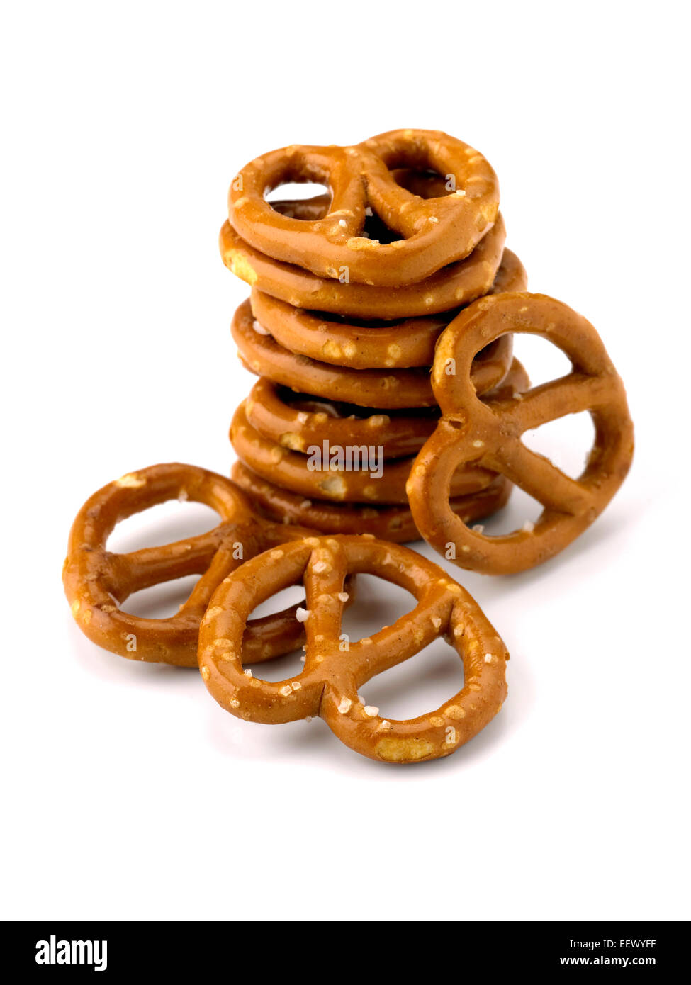 pretzels Foto de stock