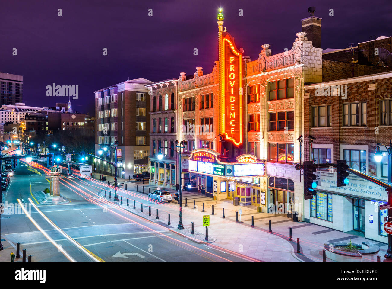 Providence Performing Arts Center en Providence, Rhode Island. Foto de stock