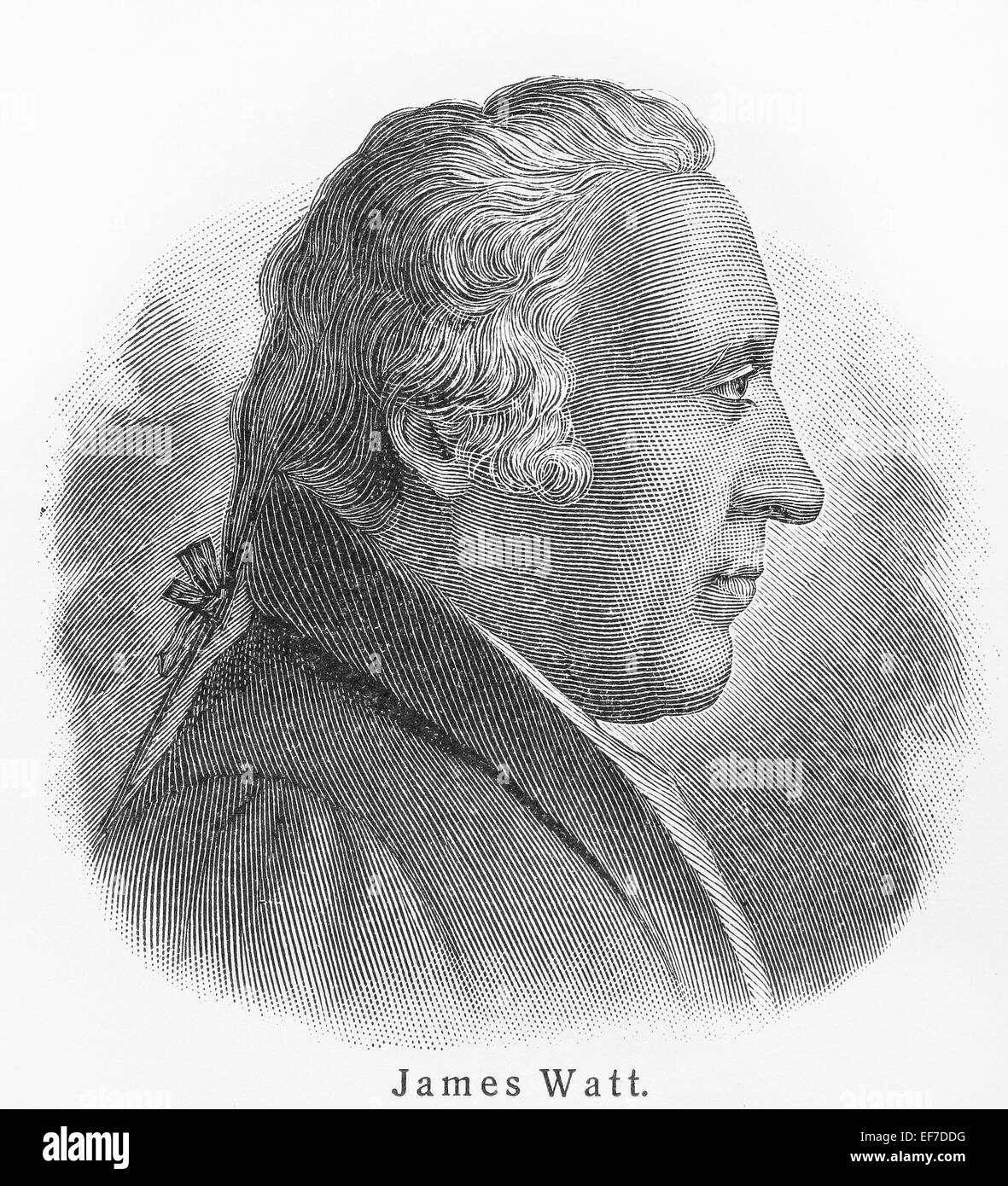 James Watt Foto de stock