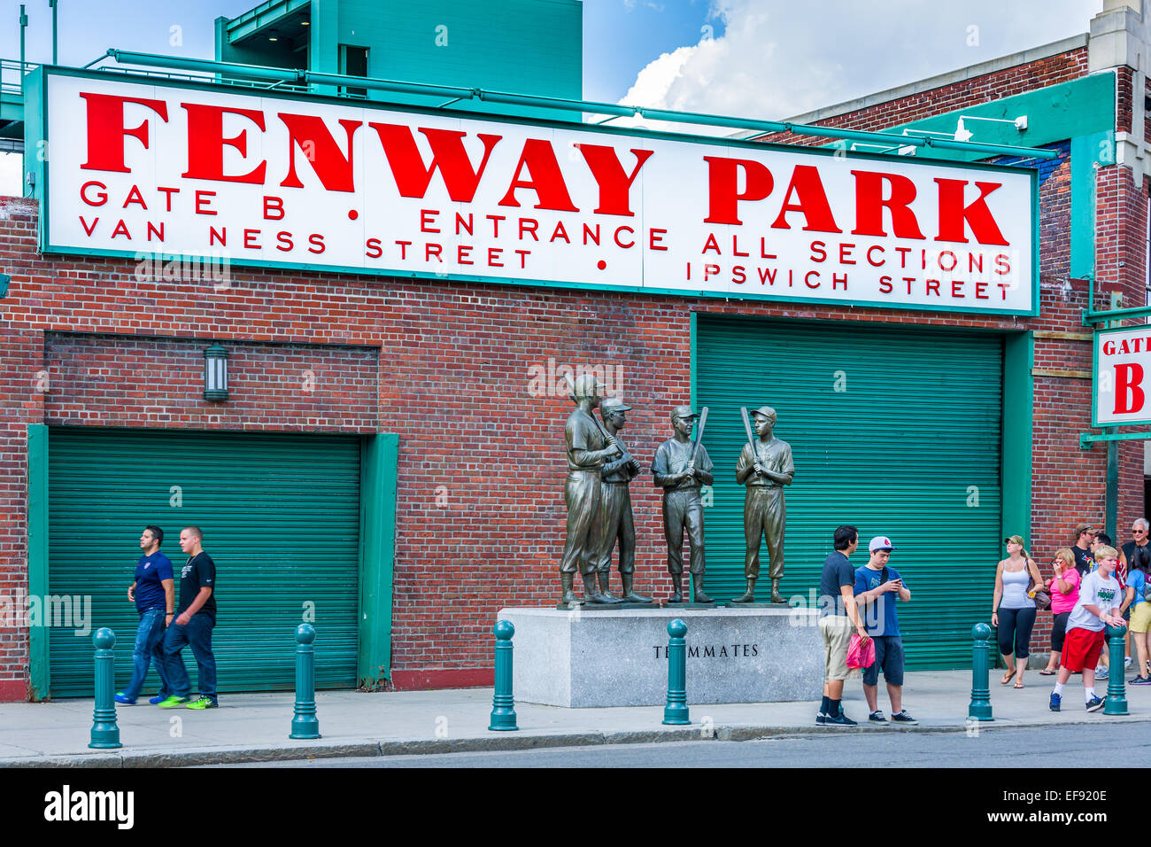 El Fenway Park - Red Sox Foto de stock