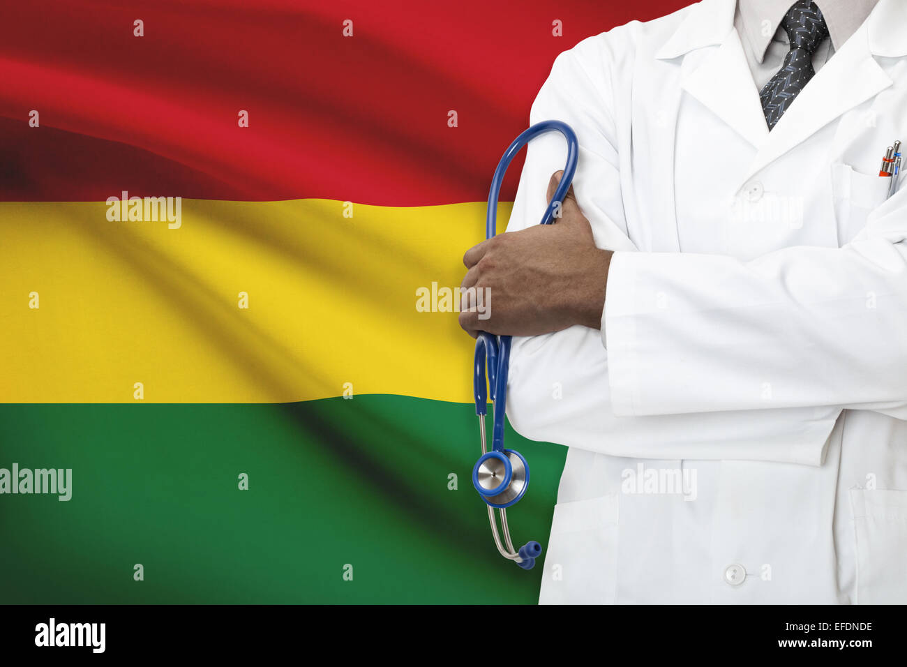 Concepto de sistema nacional de salud - Bolivia Fotografía de stock - Alamy