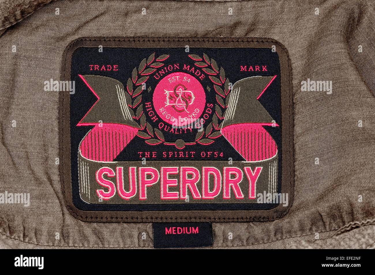 Superdry Clothing Label Logos Fotografías E Imágenes De Alta Resolución