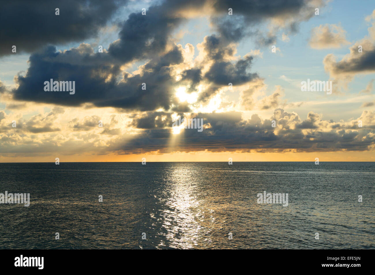 Sonnenaufgang Key West Foto de stock