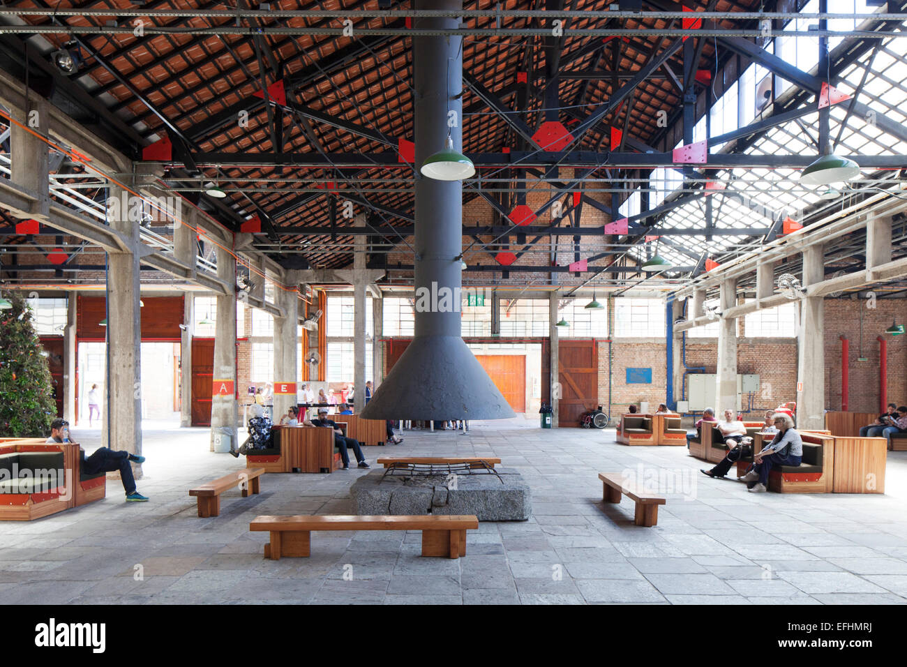 SESC Pompeia, Sao Paulo, Brasil. Arquitecto