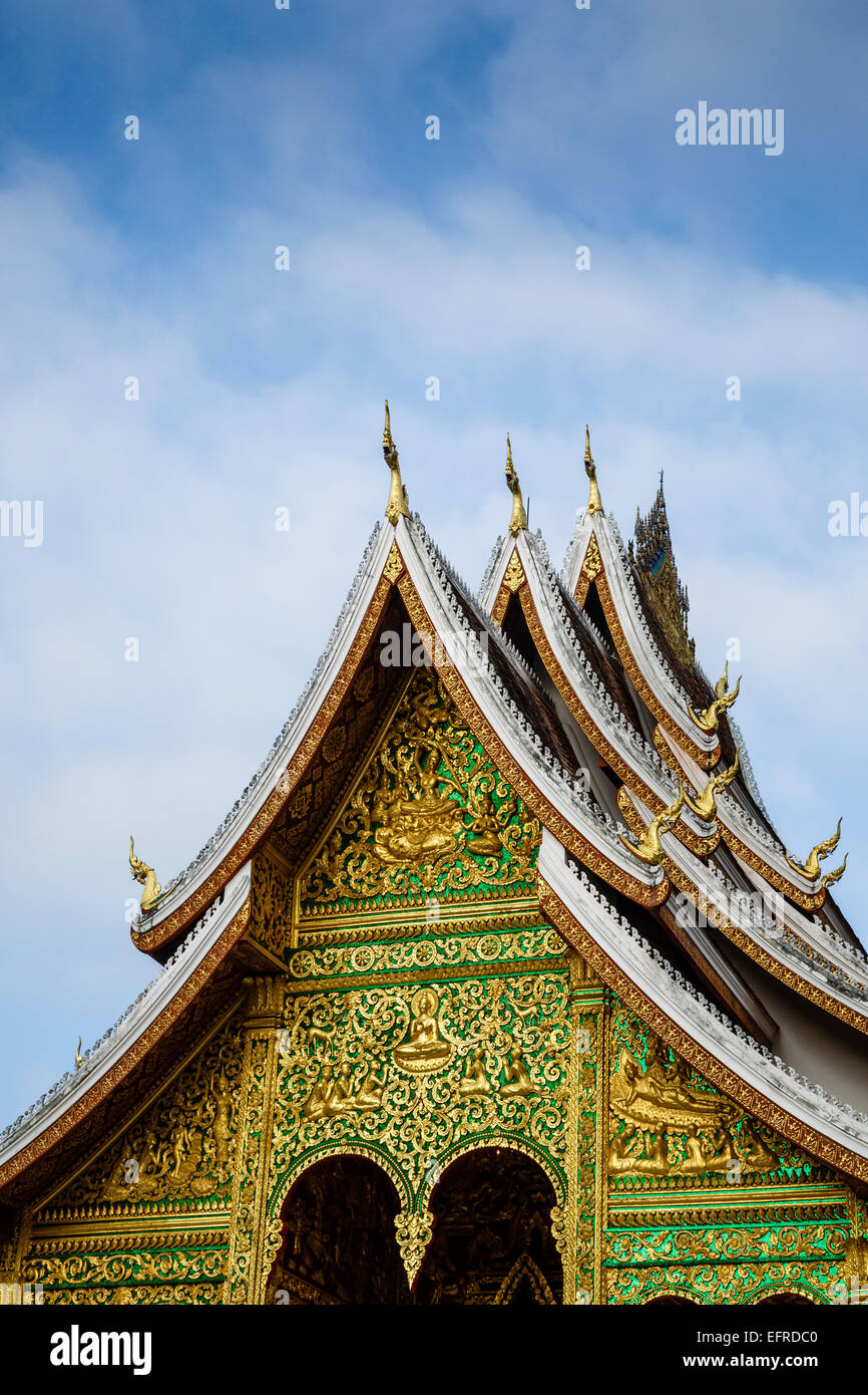 Haw Pha Bang templo, Luang Prabang, Laos. Foto de stock