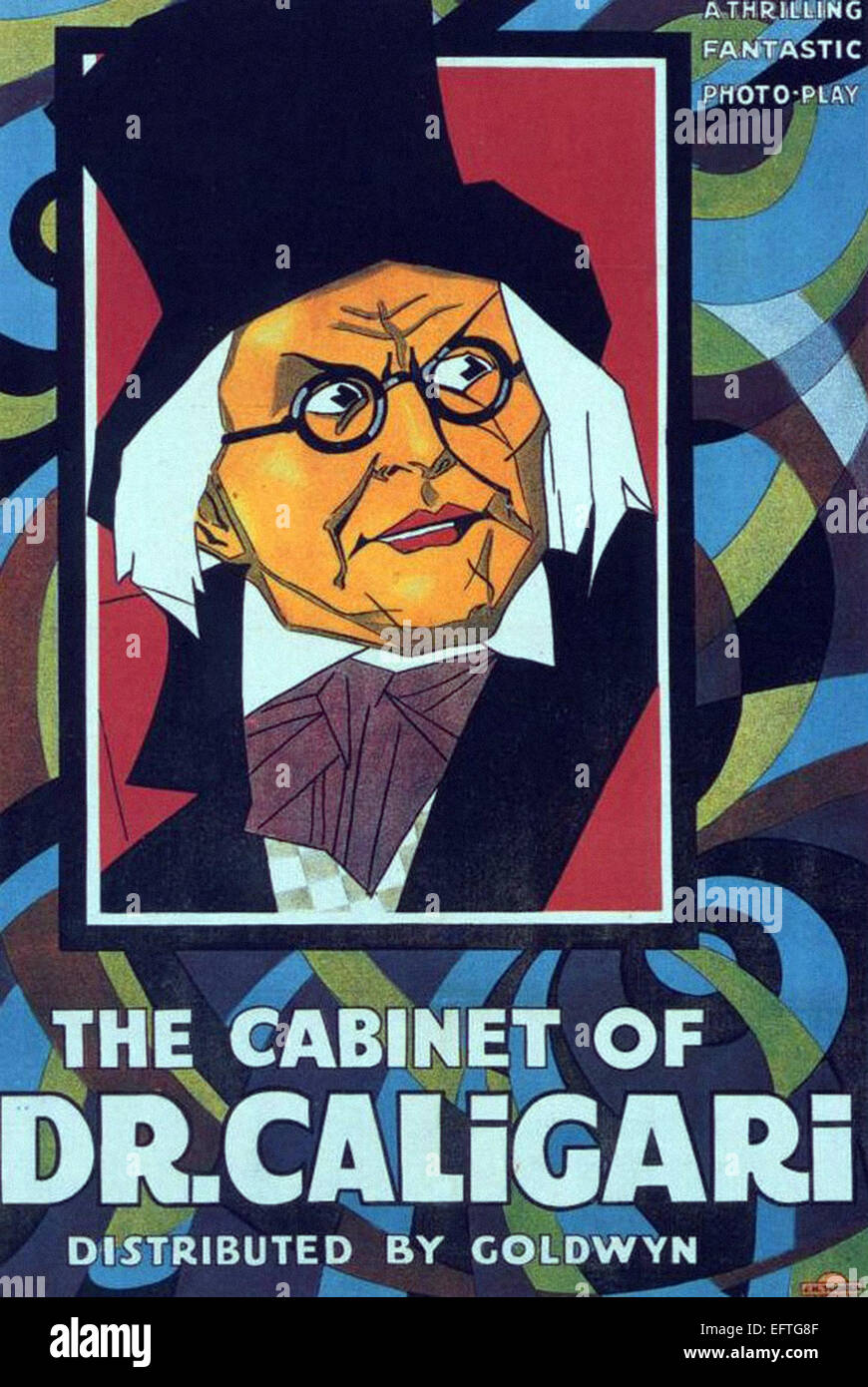 El gabinete del Doctor Caligari - póster de película Fotografía de stock -  Alamy