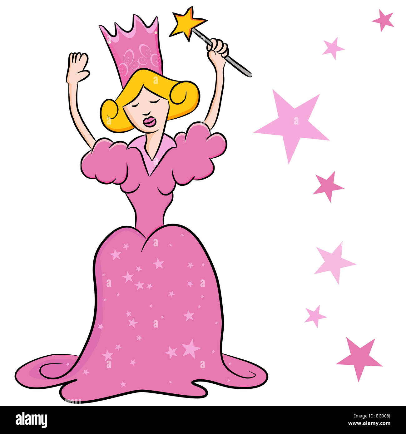 Una imagen de un personaje de dibujos animados de hada madrina