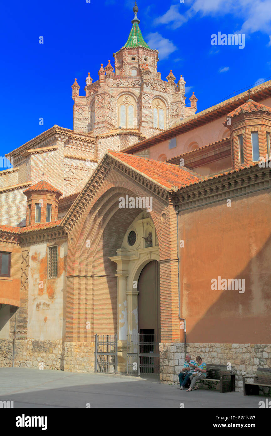 Catedral de Santa María, Teruel, Aragón, España Foto de stock