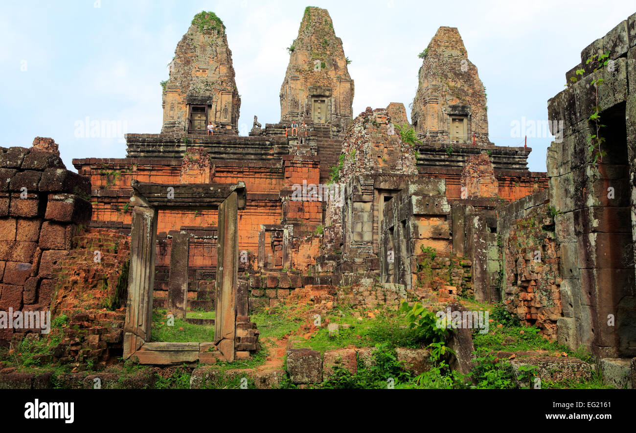 El templo Pre Rup (961), Angkor, Camboya Foto de stock