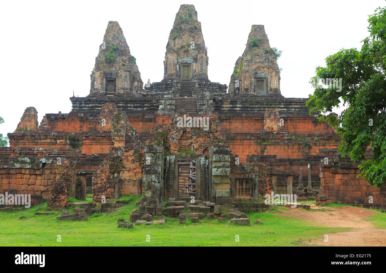 El templo Pre Rup (961), Angkor, Camboya Foto de stock