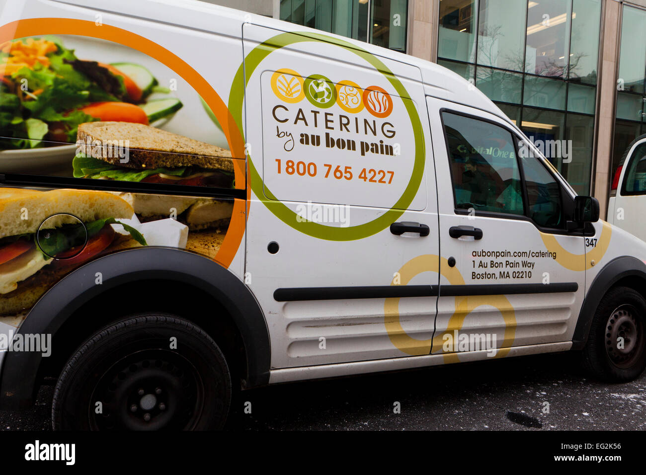 Au Bon Pain Catering delivery van - Washington, DC, EE.UU Fotografía de  stock - Alamy