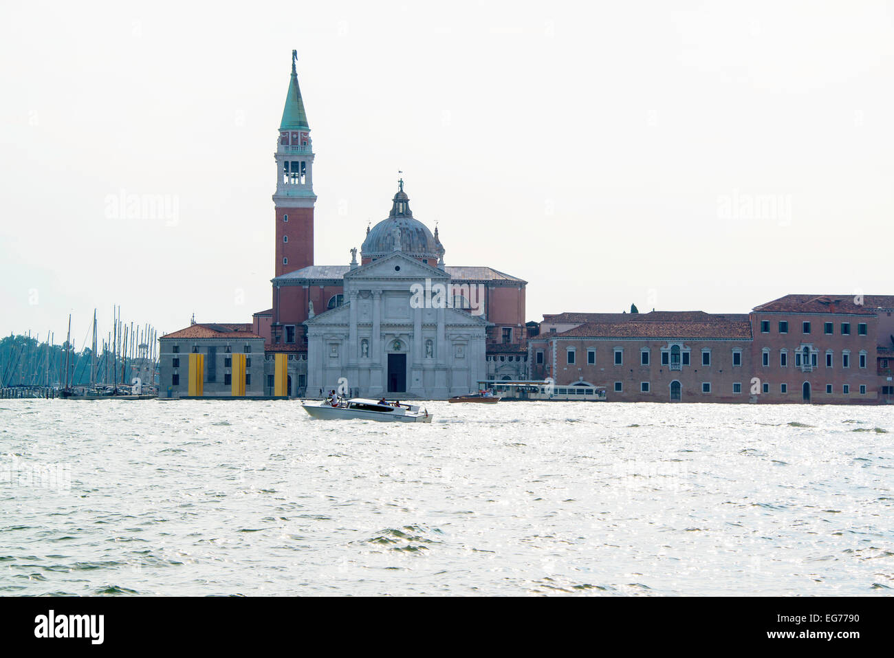 Chiesa di San Giorgio Maggiore en Venecia Foto de stock