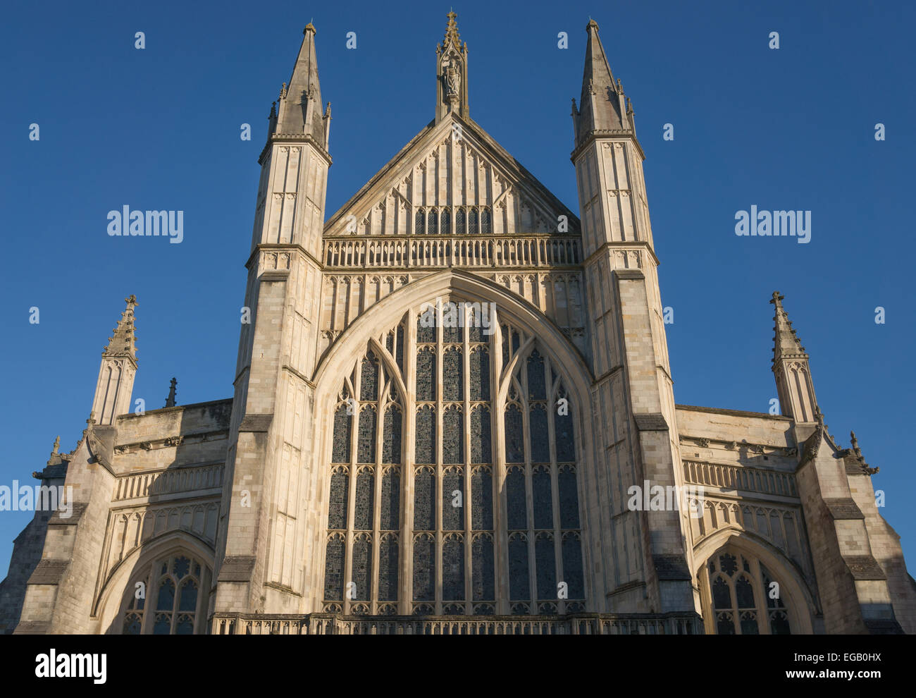 La catedral de Winchester Foto de stock