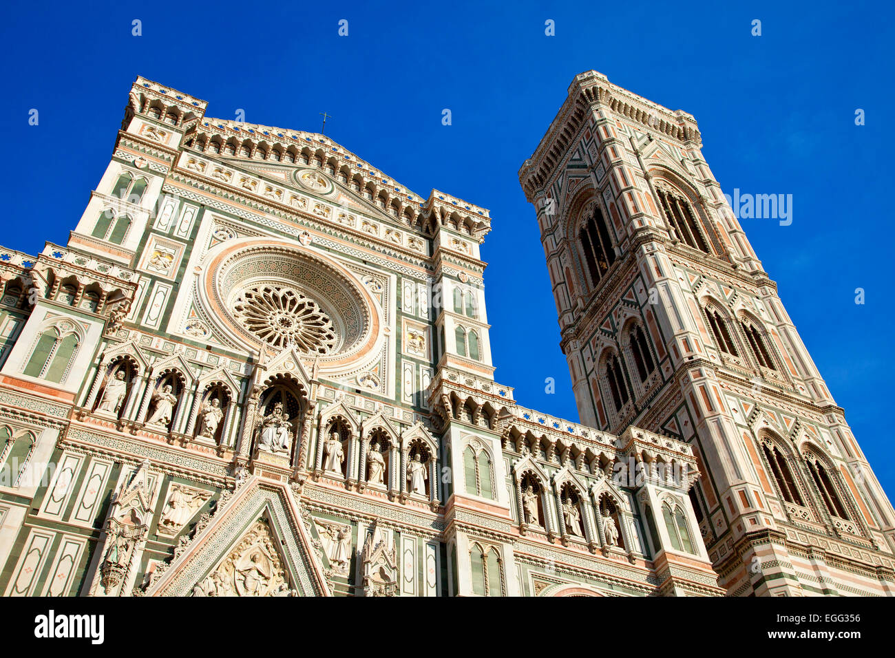 Florencia, la Basílica de Santa Maria del Fiore Foto de stock