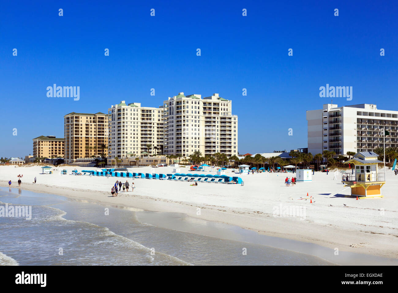 Playa de Clearwater, Florida, Estados Unidos, con hoteles y apartamentos Fotografía de stock - Alamy Playa de Clearwater, Florida, Estados Unidos, con hoteles y apartamentos Fotografía de stock - Alamy