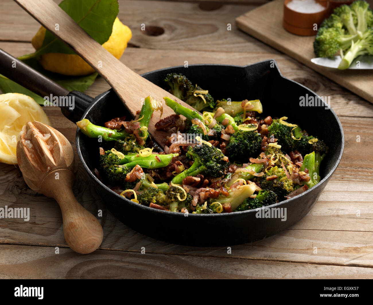 Broccolini Foto de stock