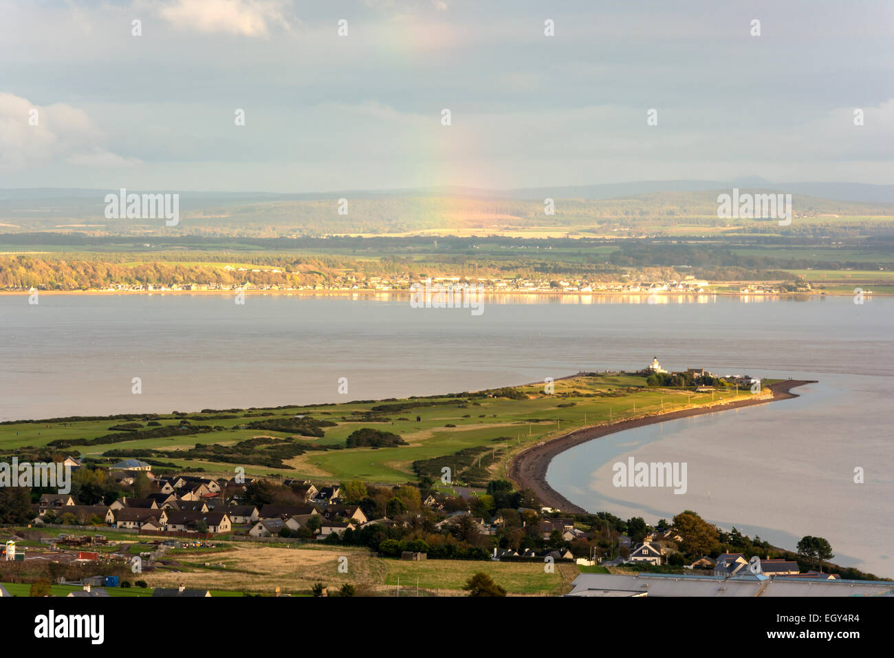 Punto Chanonry, Fortrose, Black Isle, Ross shire, Scotland, Reino Unido Foto de stock
