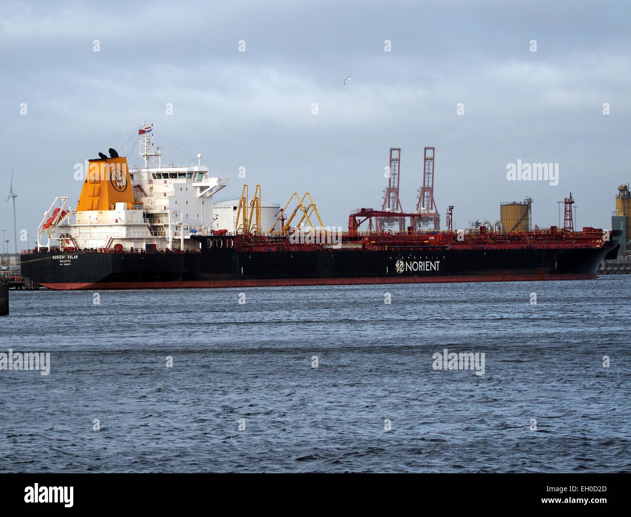 9396373 Norient Solar, la OMI en el Amerika haven, puerto de Amsterdam, foto Foto de stock