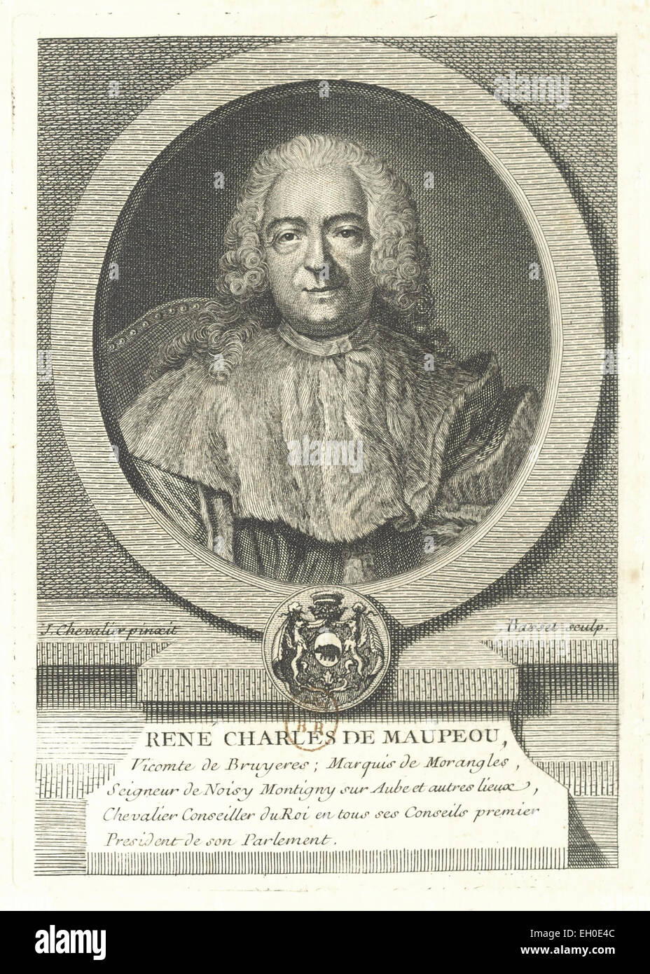 Rene charles de maupeou 1688 1755 fotografías e imágenes de alta