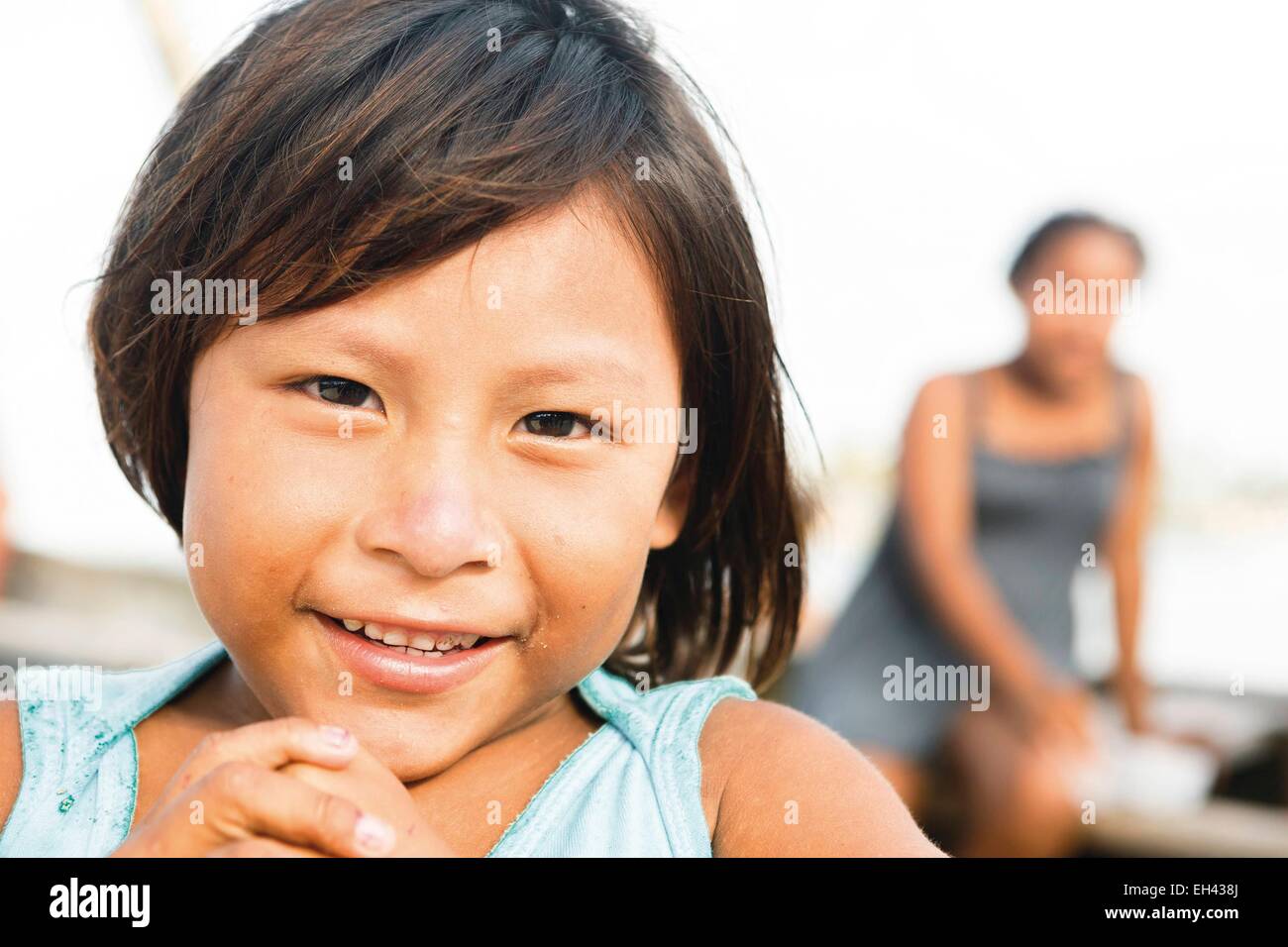 Panamá, el archipiélago de San Blas, Kuna Yala, comunidad indígena kuna