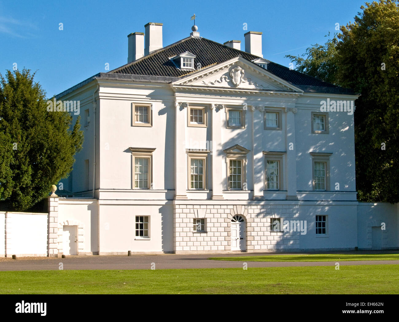 Inglaterra: Marble Hill House, Twickenham, Londres Foto de stock