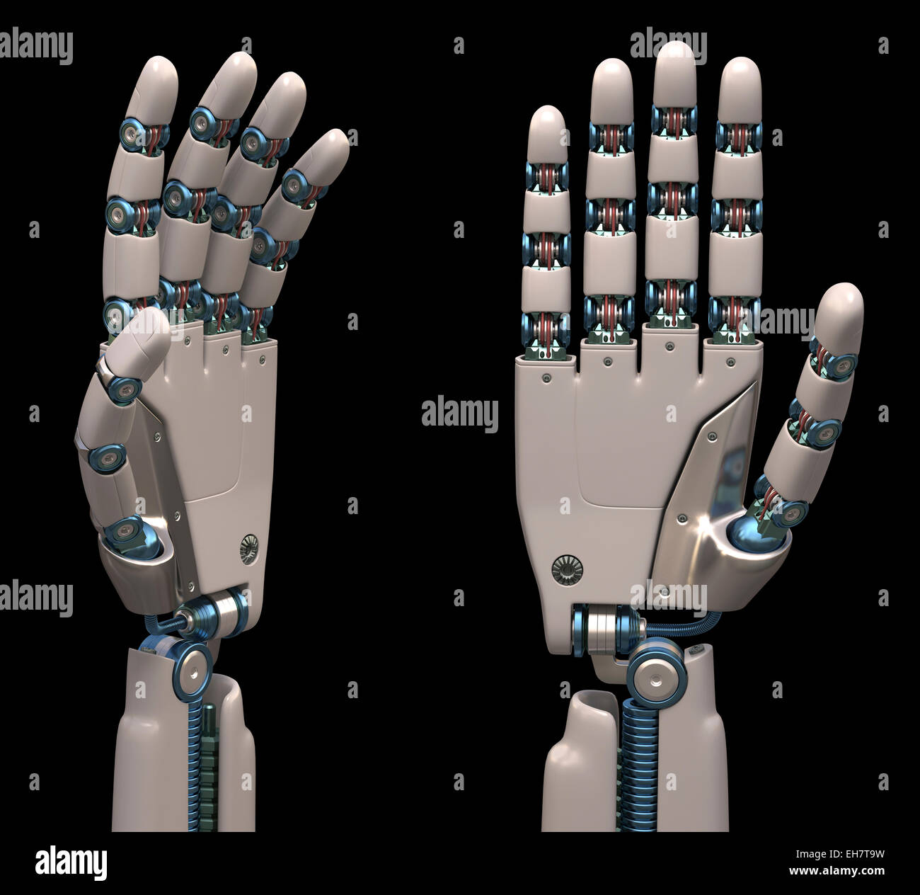 Mano robótica, ilustración Fotografía de stock - Alamy