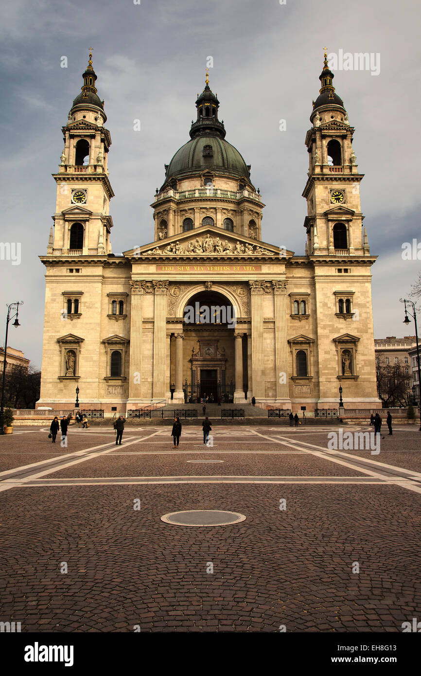 Basílica de San Esteban (la iglesia), Budapest, Hungría Foto de stock