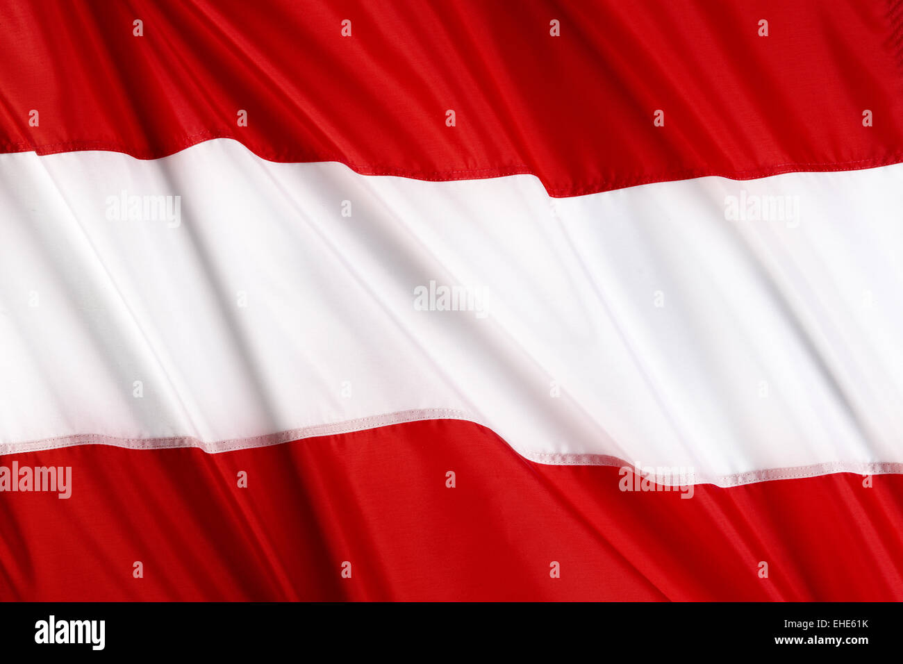 Bandera de austria Foto de stock