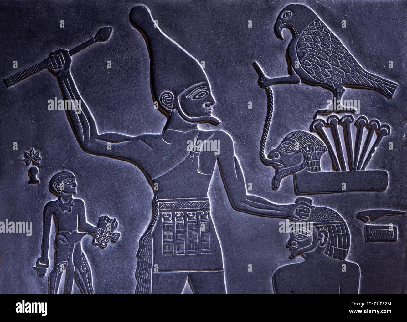 Jeroglífico Egypitan Foto de stock