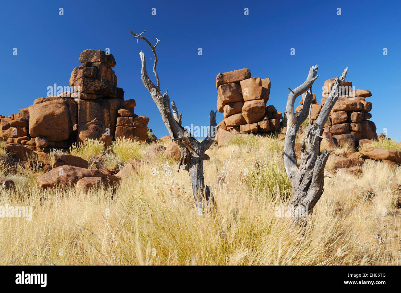 Namibia, Keetmanshoop, Felsen, rocas Foto de stock